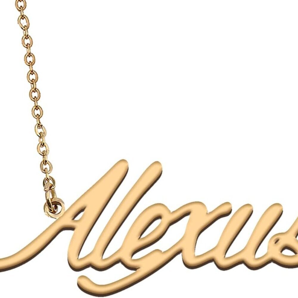Personalized Name Necklace For Women Custom Initial Pendant Custom Name Jewelry